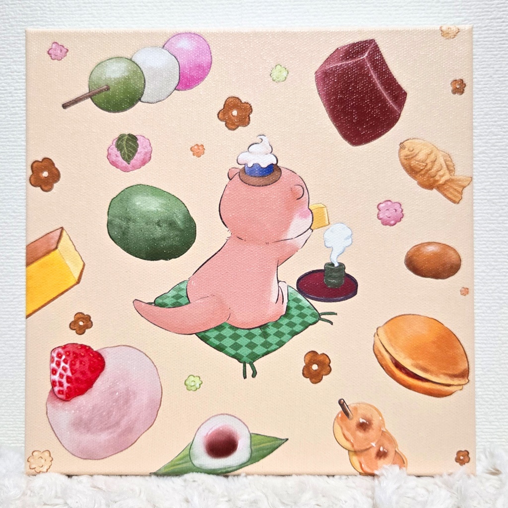 キャンバスプリント「こころの栄養」※10/31まで