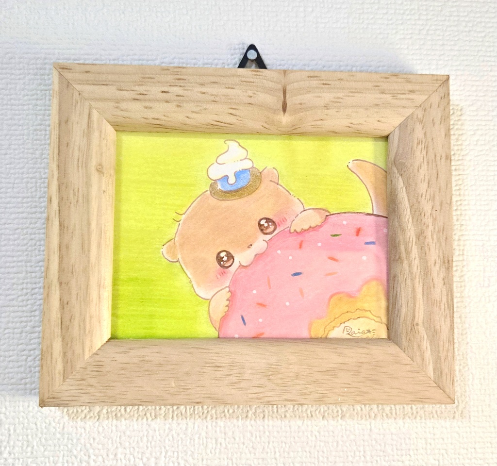 原画「ぼくのもの - ドーナツ -」※10/31まで