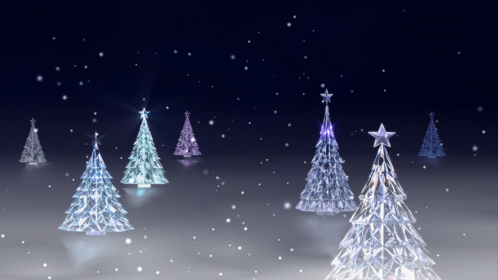 【フリー素材】ホワイト・クリスマス【ループ対応】