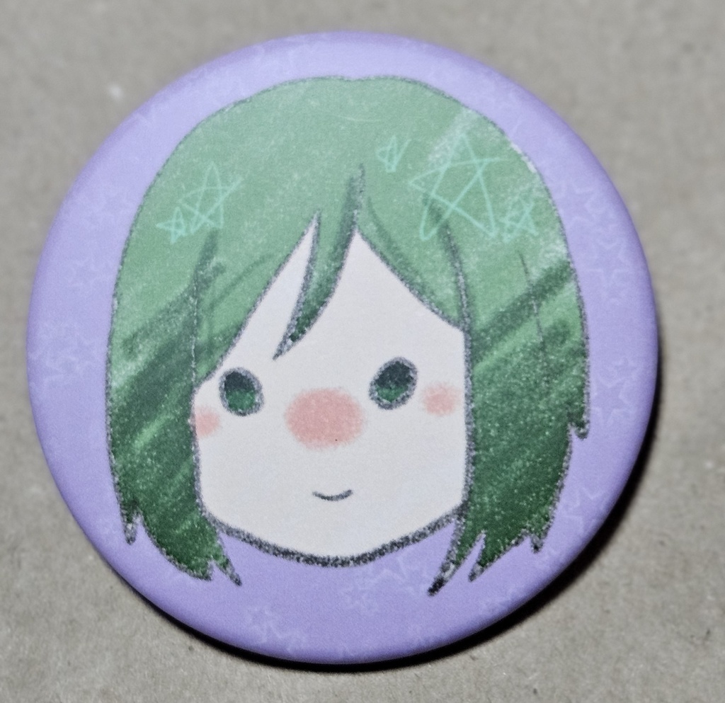 19歳組+山村賢 マット缶バッチ