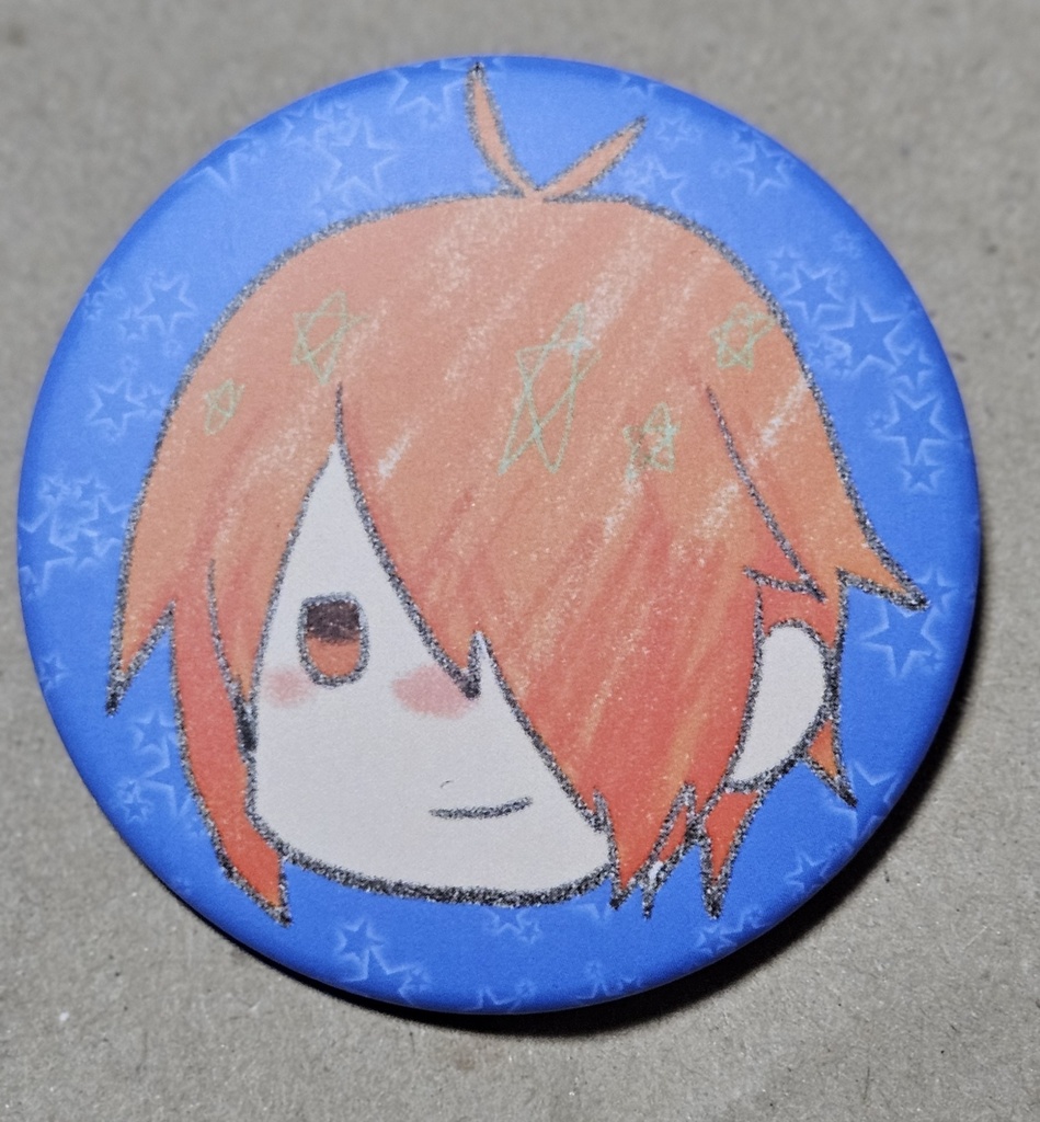 19歳組+山村賢 マット缶バッチ