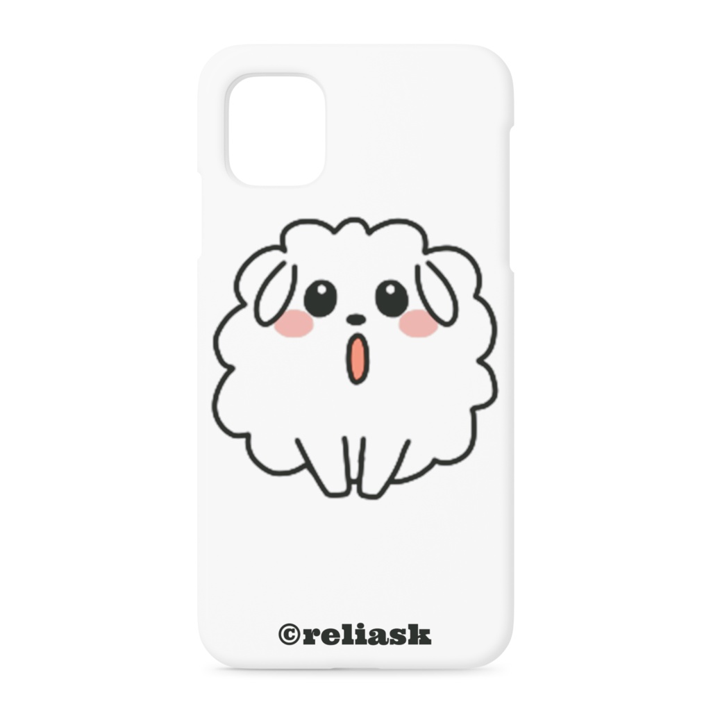 Cute Dog Belle_iPhoneケース_©reliask