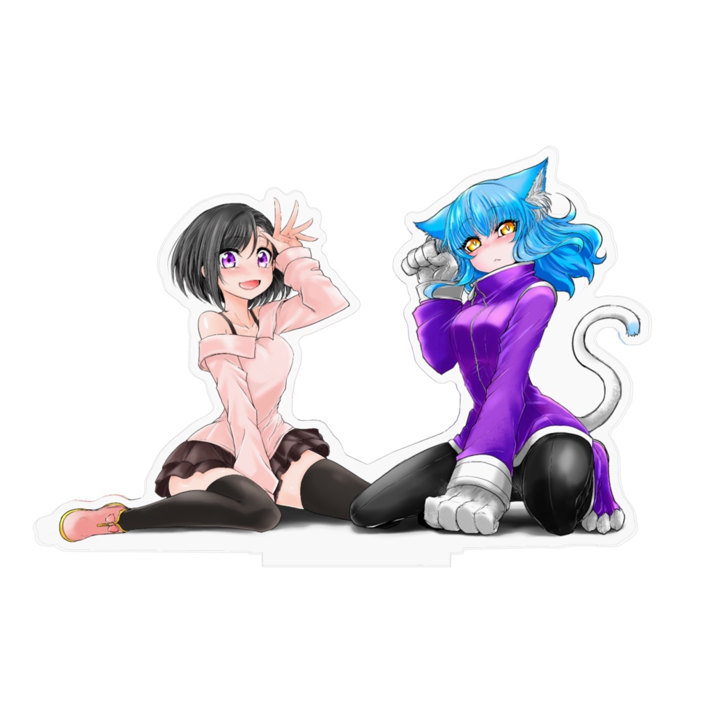 双子の死神に恋する話:アクスタ招き猫