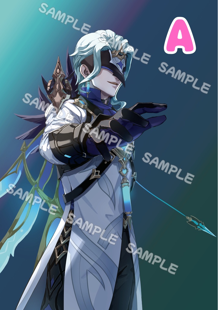 【原神】博士ドットーレ ポストカード2種