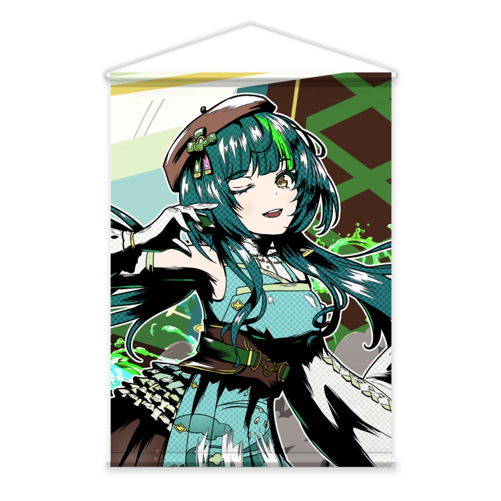 【受注生産】すむえ荘3周年記念B2タペストリー(日菜むい)