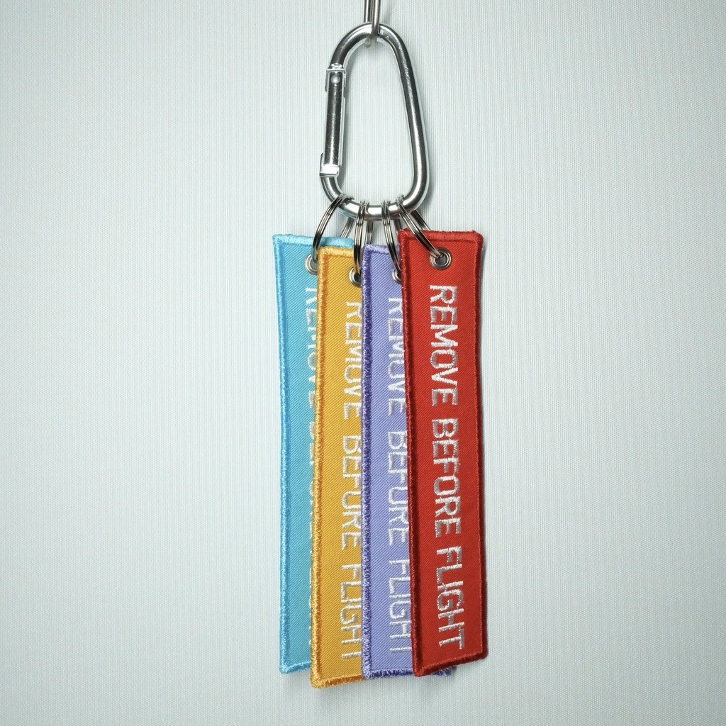 刺繍フライトタグ(雲生/雲次/雲重/CLOUD AIRLINES)