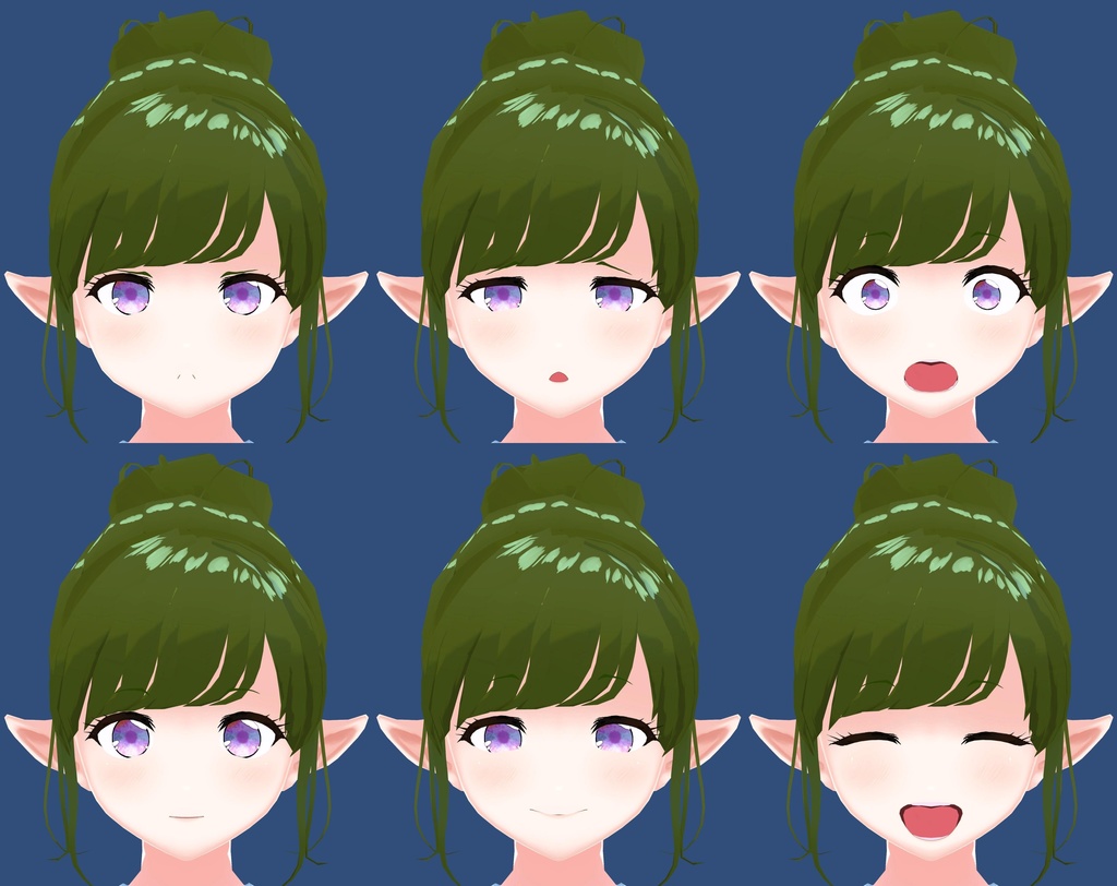 【VRM 3D model】未咲ちゃん (Misaki)