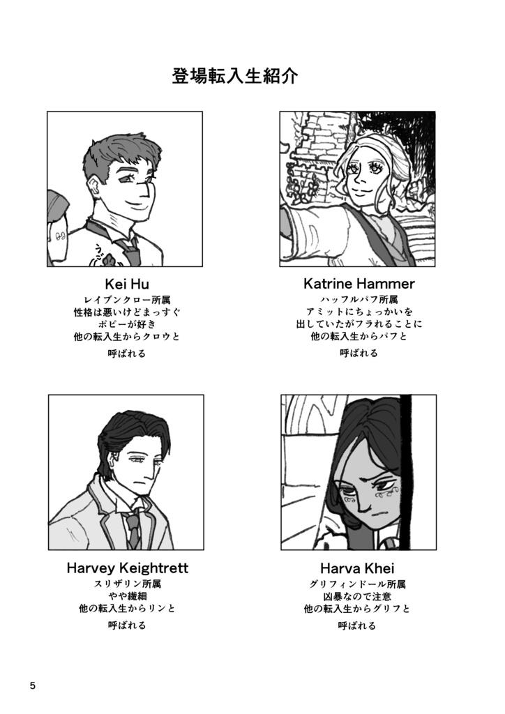 【HLマンガ】【転ポピ、転入生中心オールキャラ】Every Flavour of Treats We’ve Gotten in the Highlands