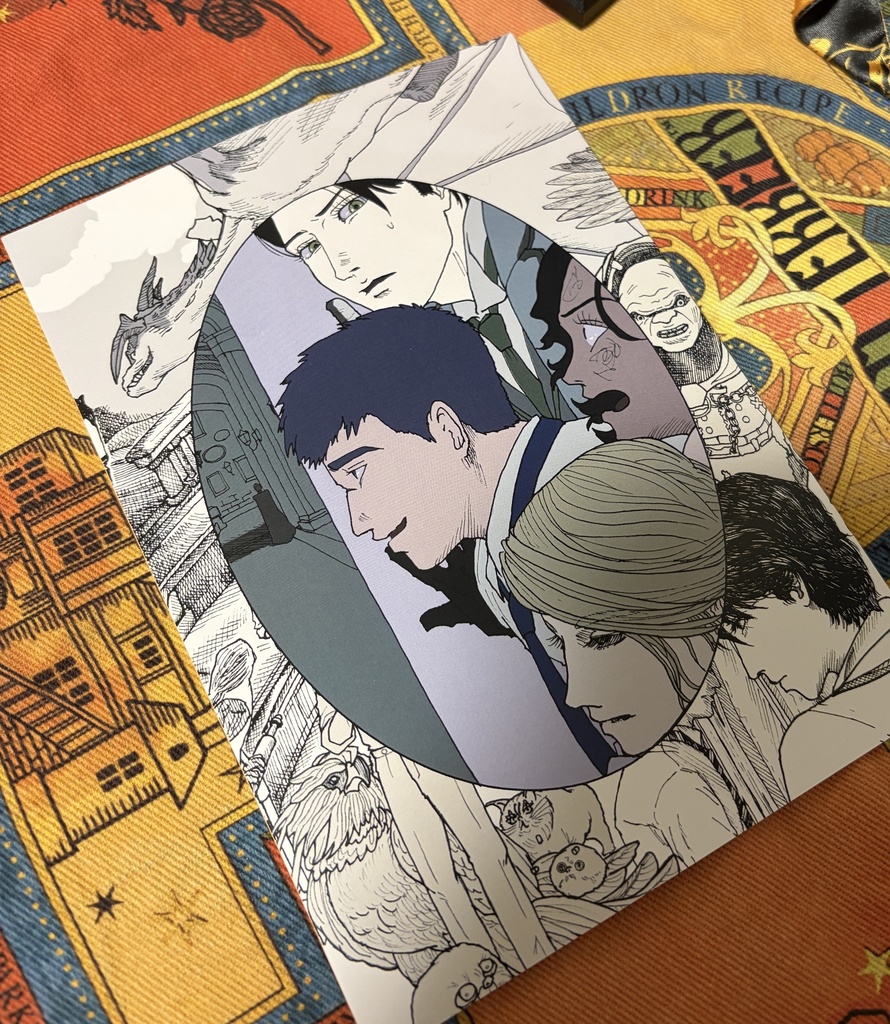 【HL、マンガ】転入生紹介冊子（Web再録)
