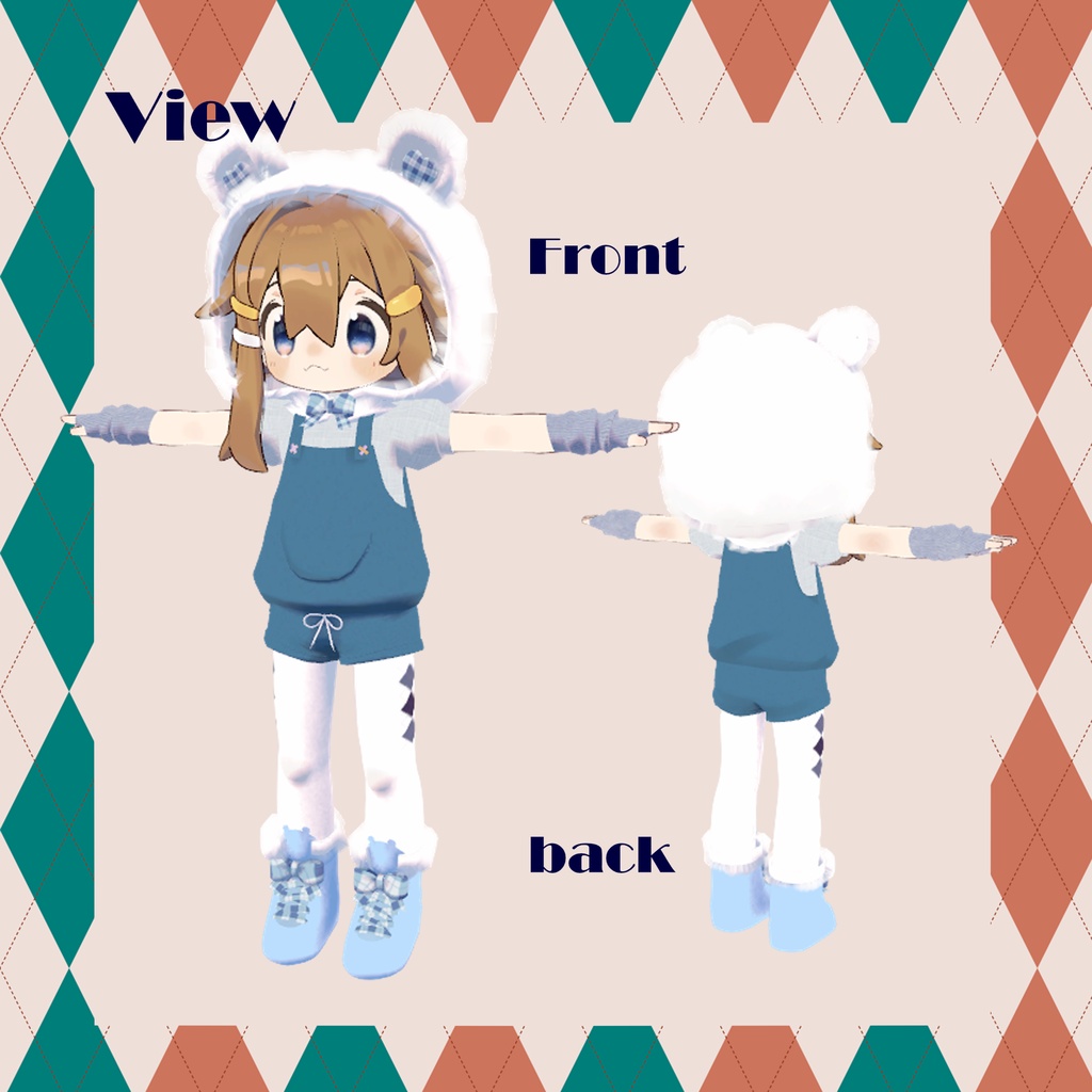 【ギミック付】Bearalls【まめひなた】