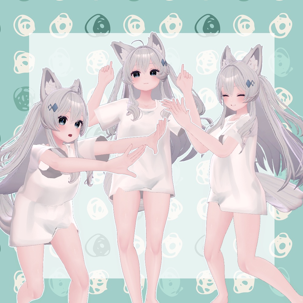 【Free】ダボシャツ【Lime対応】