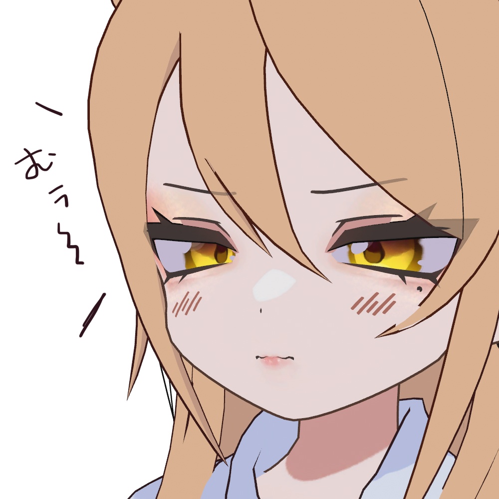 【Make up】sunset & vivichai & orengemake【目&肌テクスチャ】