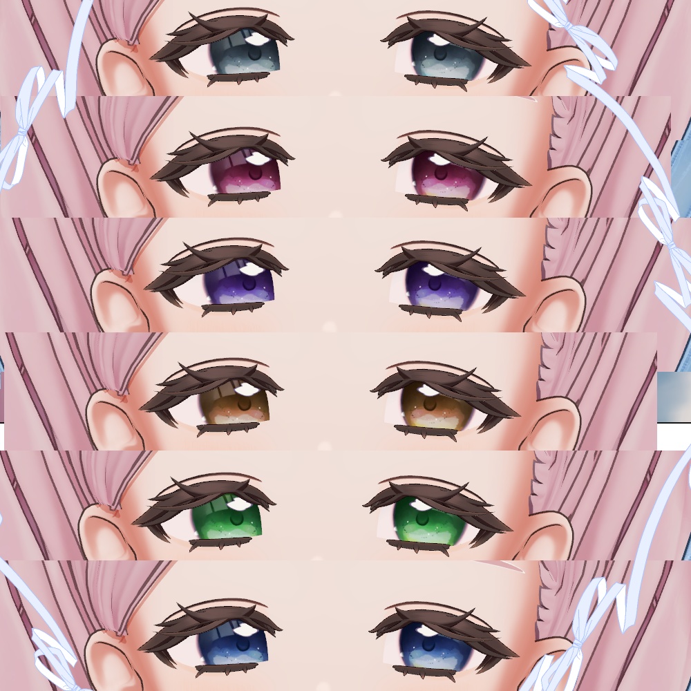 【フィユエ】SUNSET EYE【目テクスチャ】