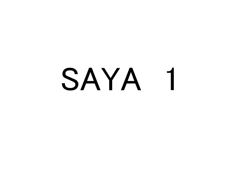 【電子書籍】SAYA 1
