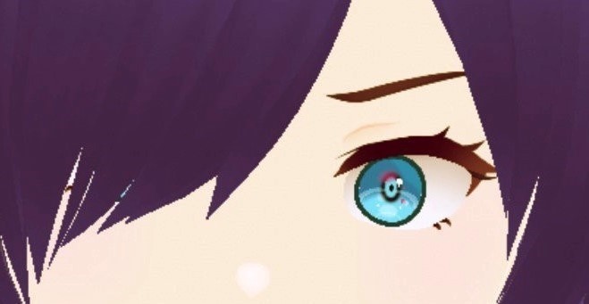 Blue eyes iris for Vroid (2 versions available)