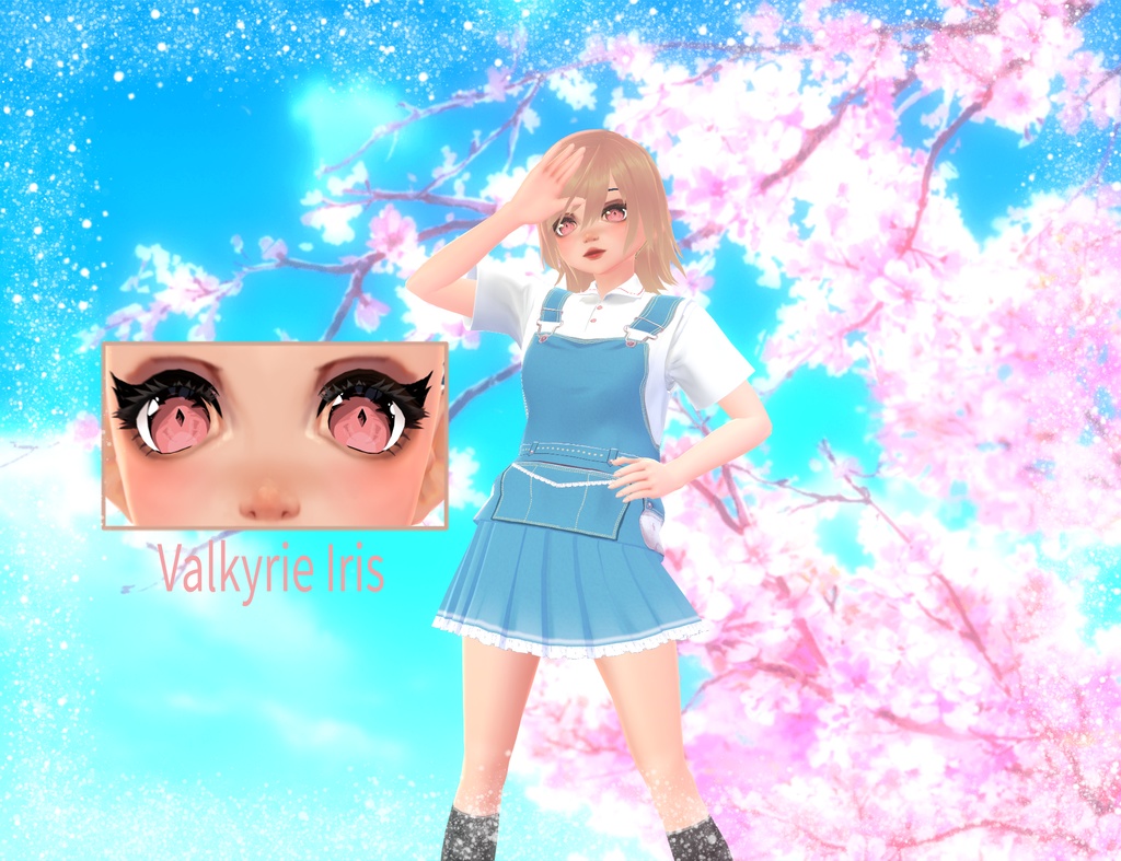 Valkyrie Iris for Vroid