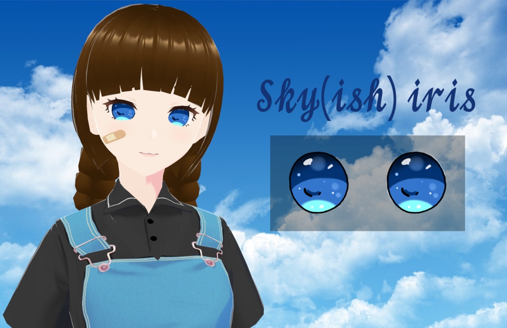 Sky(ish) iris