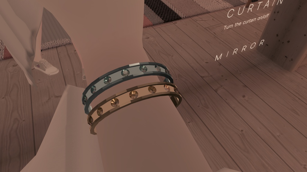 【VRChat】anko_bracelet【4種付】