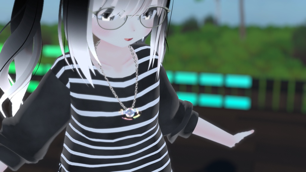 【VRChat】anko_necklace【4種付】