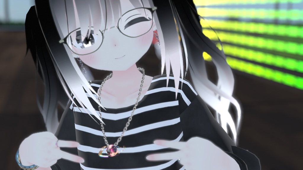 【VRChat】anko_necklace【4種付】