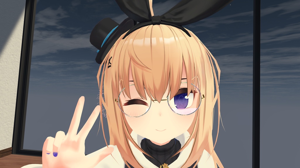 【VRChat】cats_megane