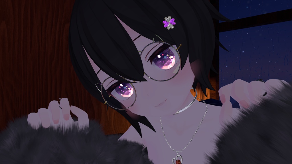 【VRChat】cats_megane