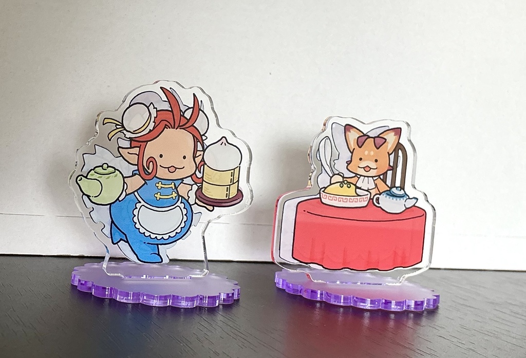 フュンフ&ビィ 台座付きアクスタセット