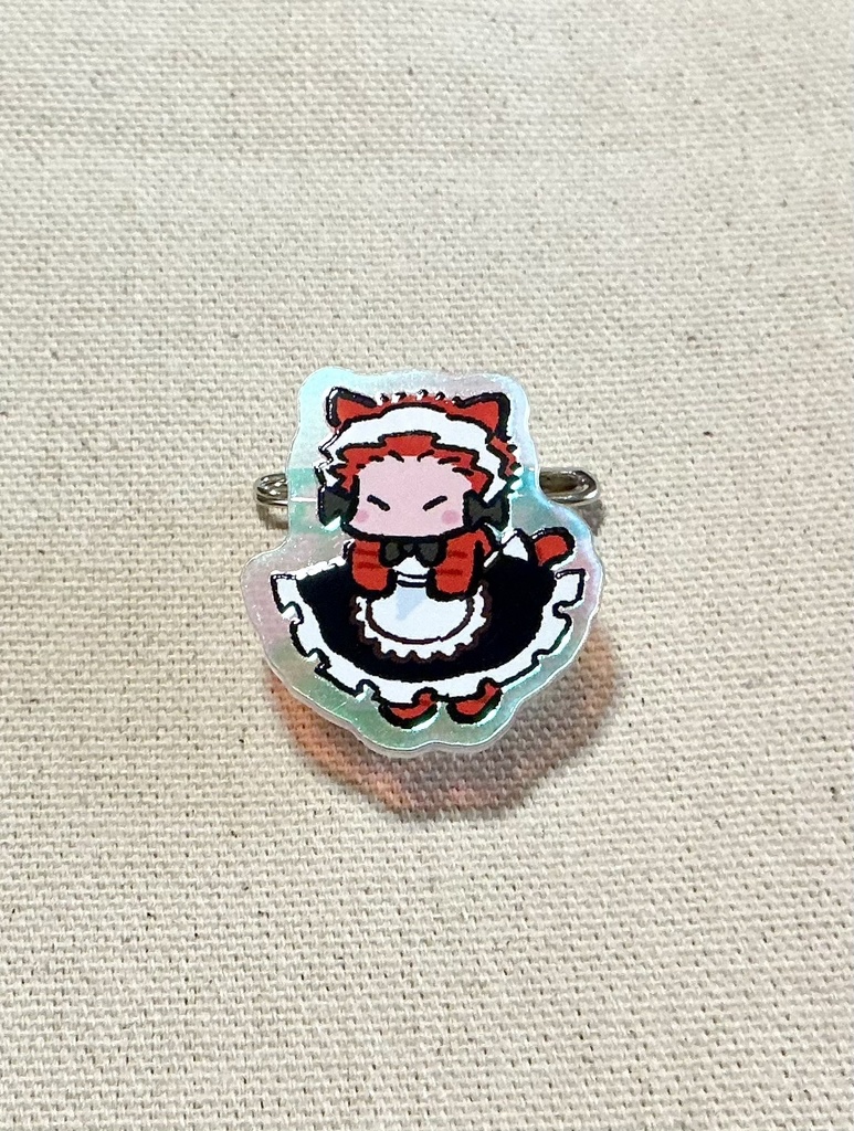とら道アクリルバッジ(吊られ道)