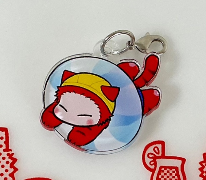 浮き輪とらみちアクリルチャーム