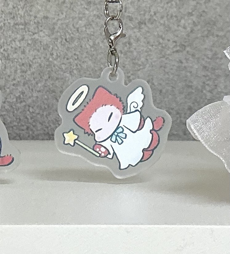 とらみち天使オーナメントアクキー