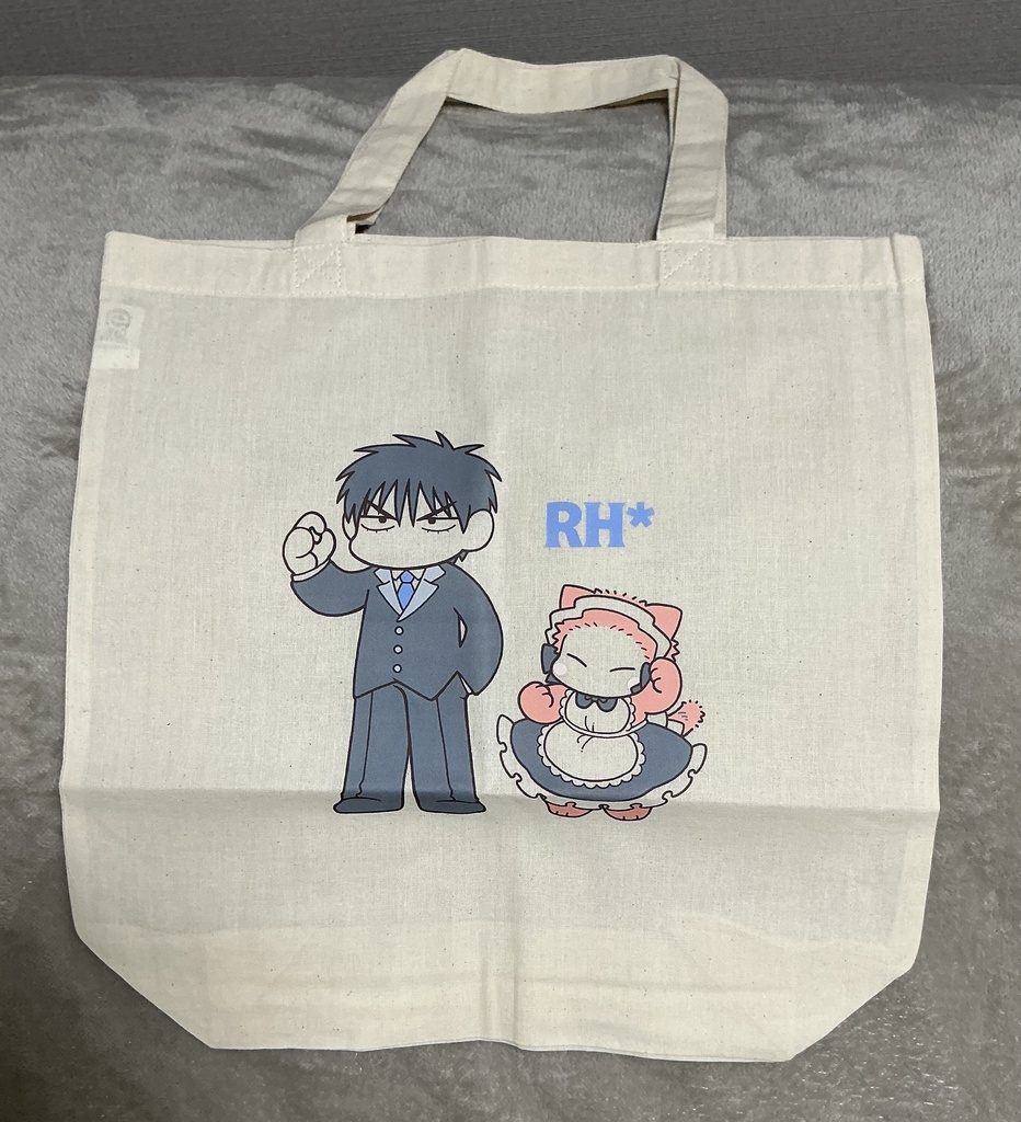 主とら薄手トートバッグ