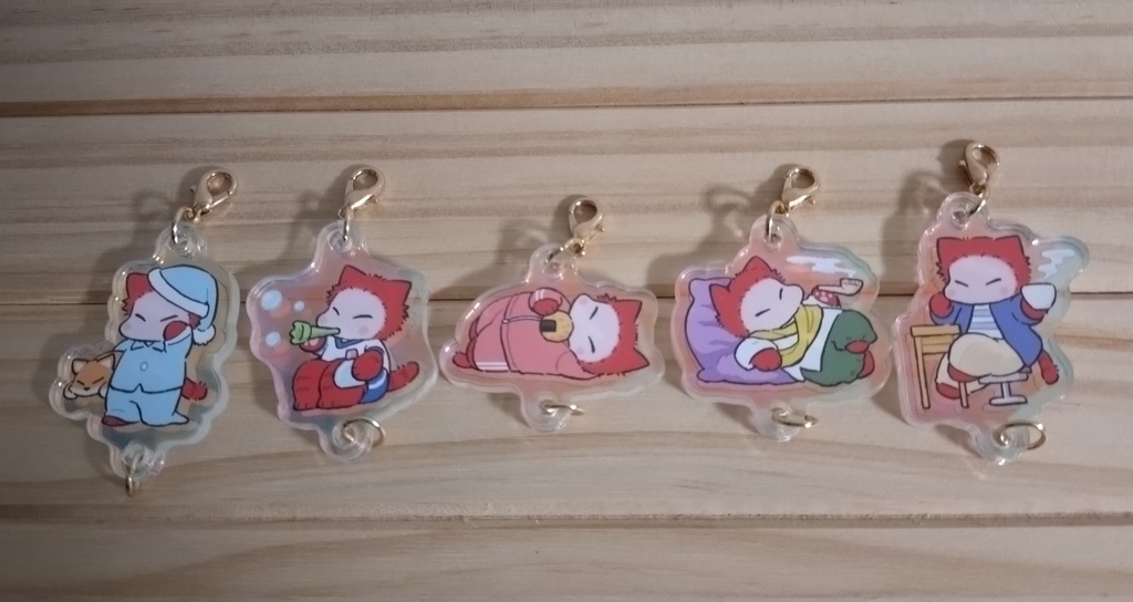 とらみちアクリルチャームガチャ（チル）