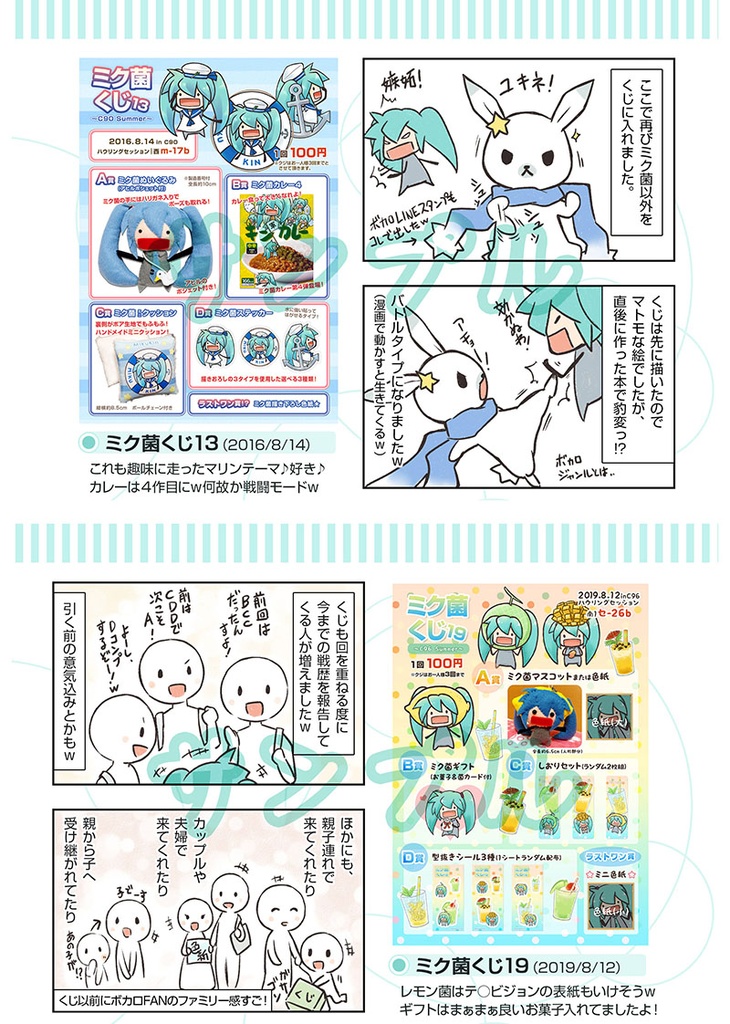 Mikukin Lottery 10th History Book ~菌の軌跡~