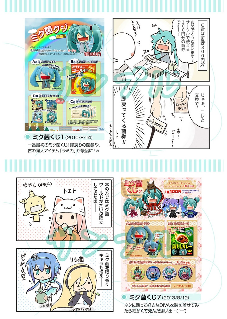 Mikukin Lottery 10th History Book ~菌の軌跡~