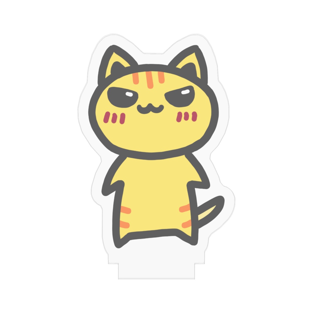 ねこちゃんアクリルフィギュア