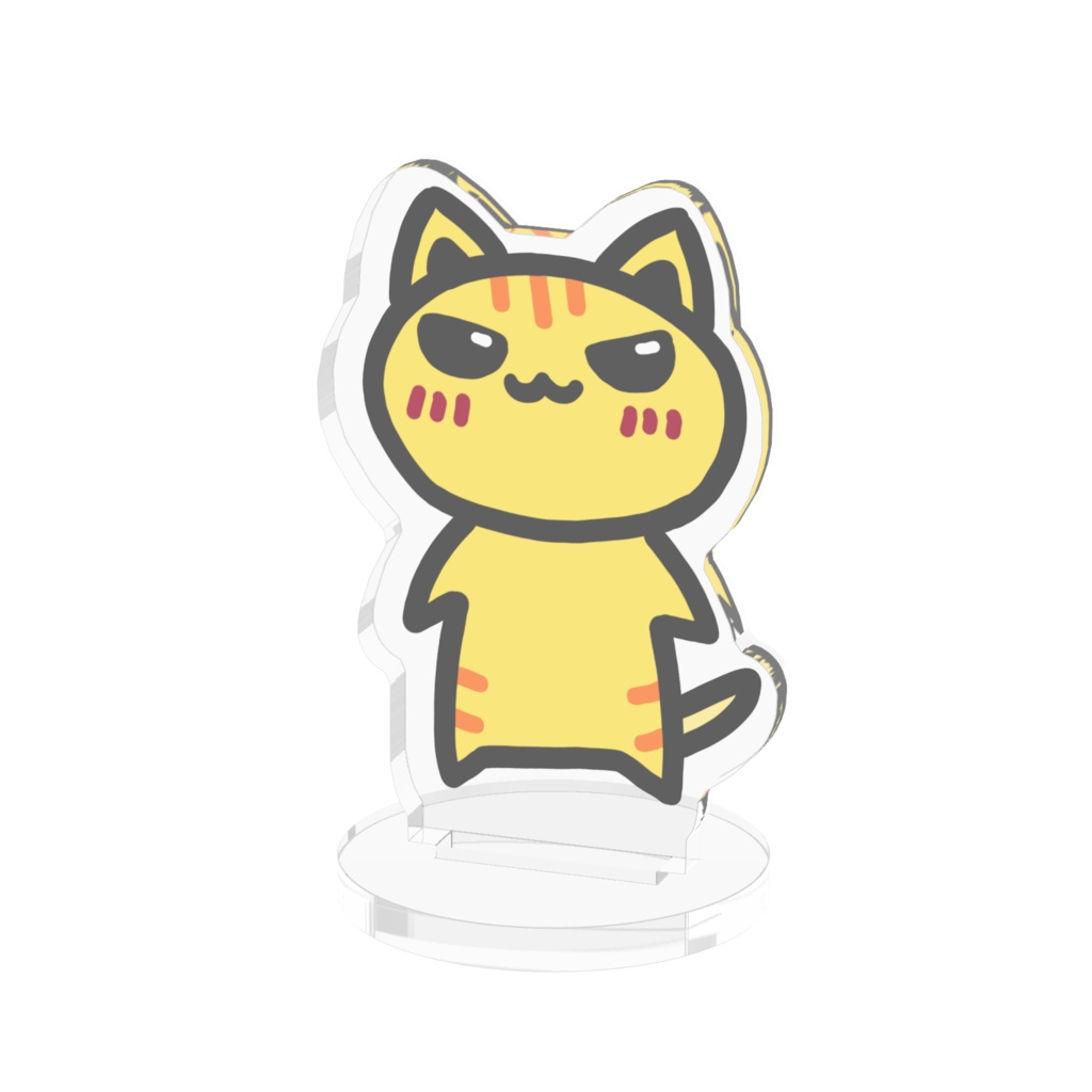 ねこちゃんアクリルフィギュア