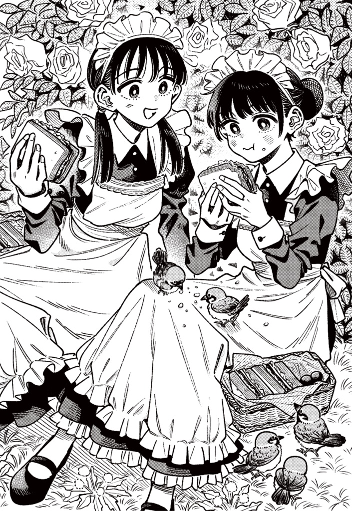 メイドランチ　ポストカード