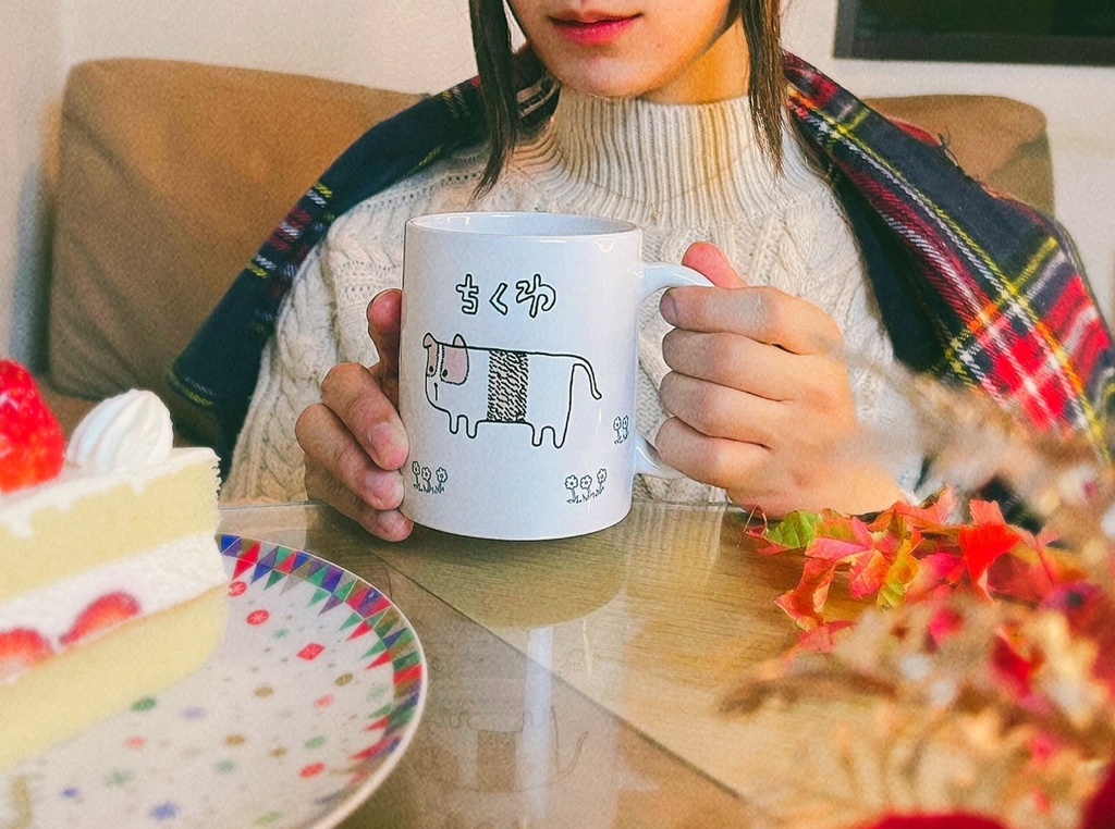 ちくわマグカップ(両面デザイン)