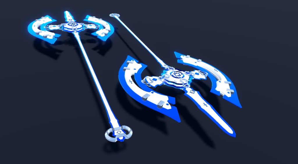 ソラバナ-Axe【オリジナル3Dモデル】