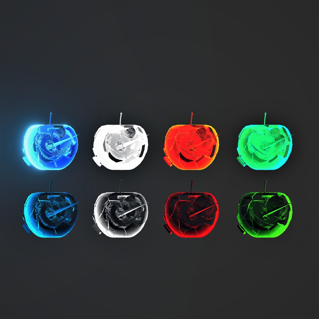 オトギバナシの青林檎【オリジナル3Dモデル】