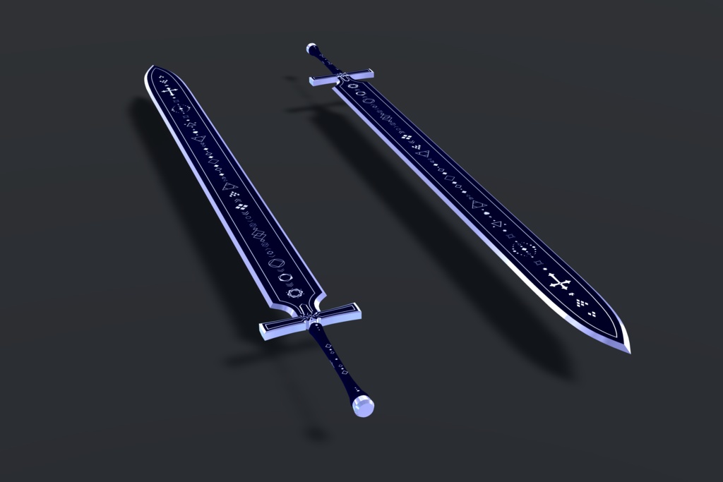 Grifa-Sword【オリジナル3Dモデル】