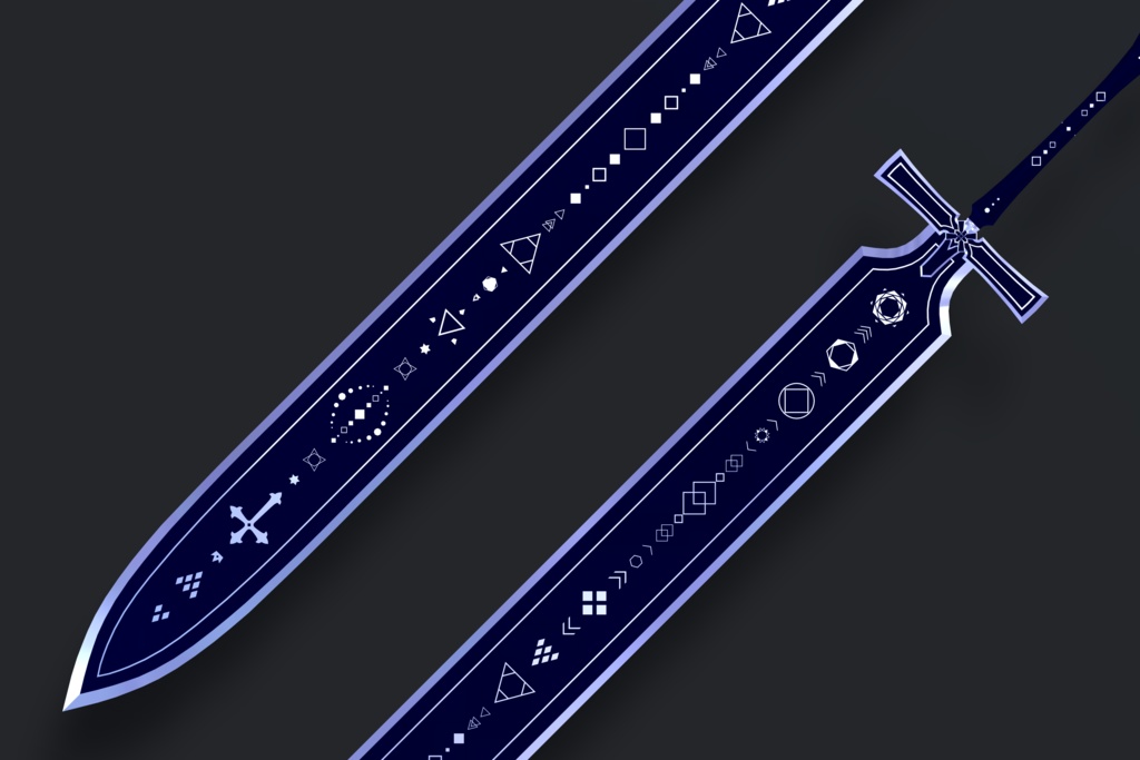 Grifa-Sword【オリジナル3Dモデル】