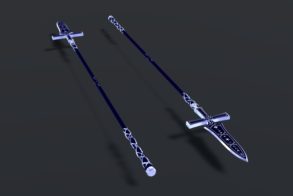 Grifa-Spear【オリジナル3Dモデル】