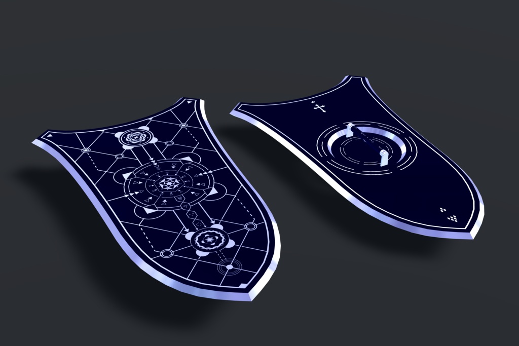 Grifa-Shield【オリジナル3Dモデル】