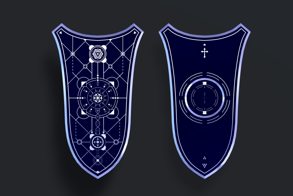 Grifa-Shield【オリジナル3Dモデル】