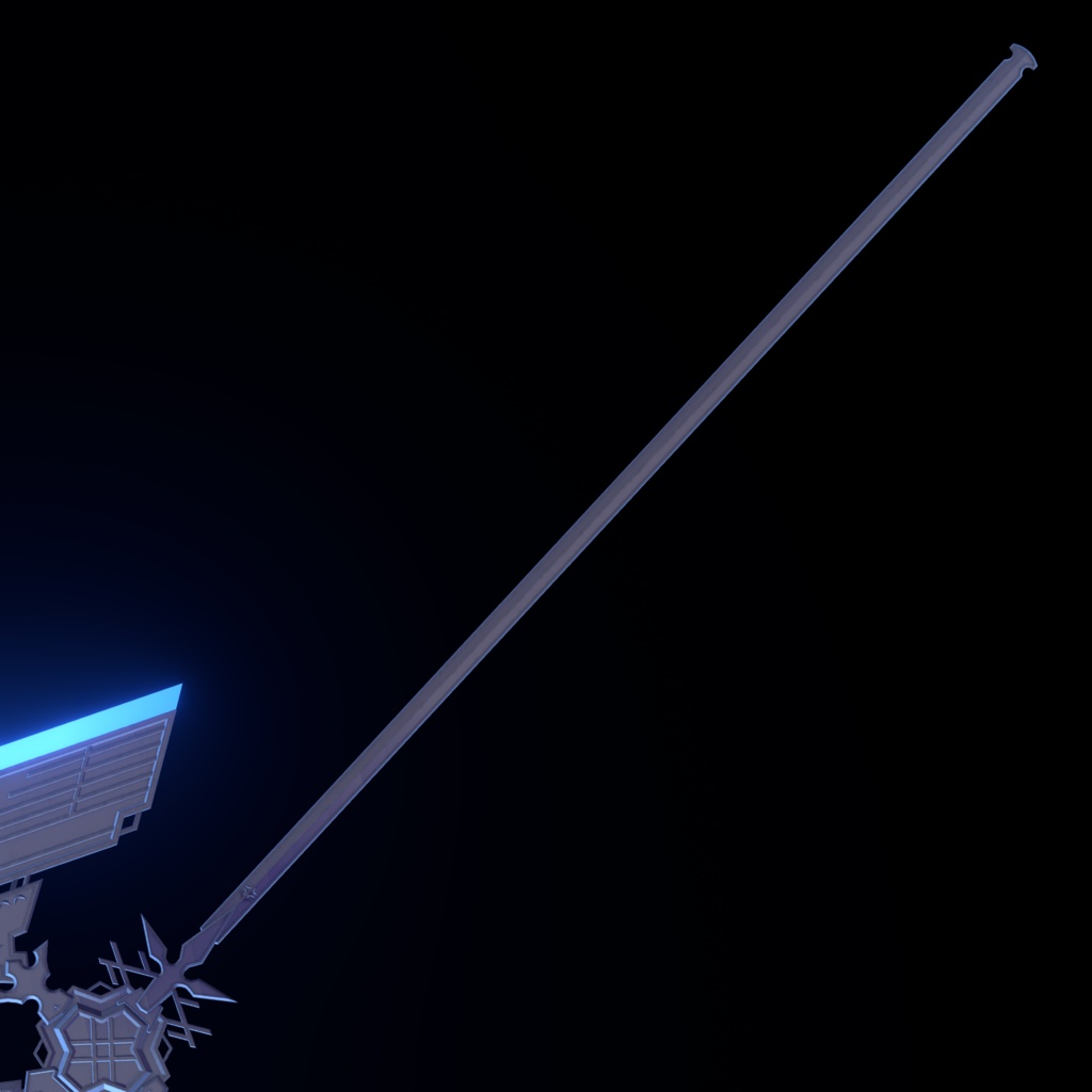 Ranuncula-Halberd+【オリジナル3Dモデル】