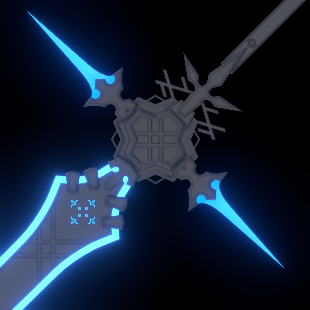 Ranuncula-Sword【オリジナル3Dモデル】