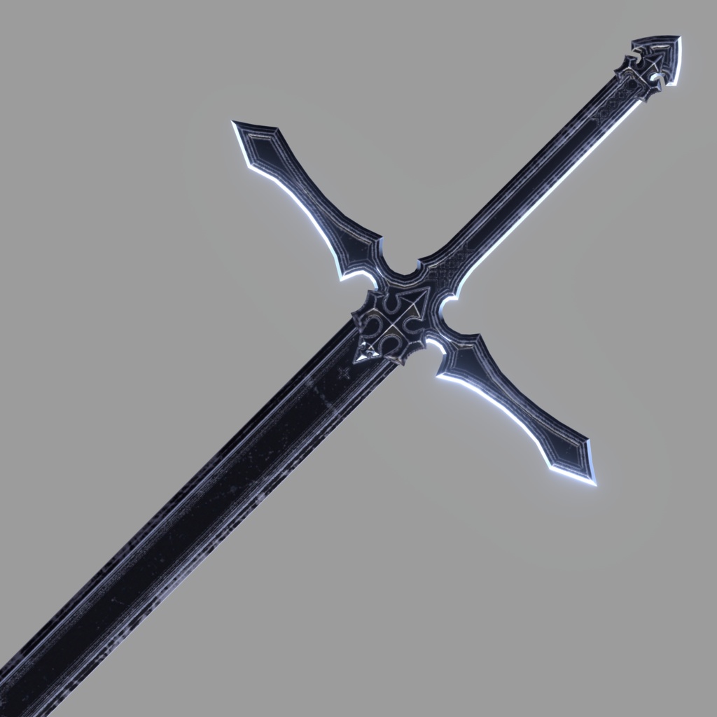 Biela-Sword【オリジナル3Dモデル】
