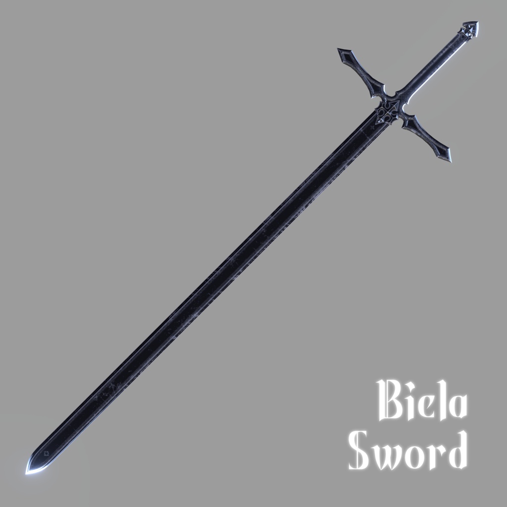 オリジナル3Dモデル【Biela-Sword】