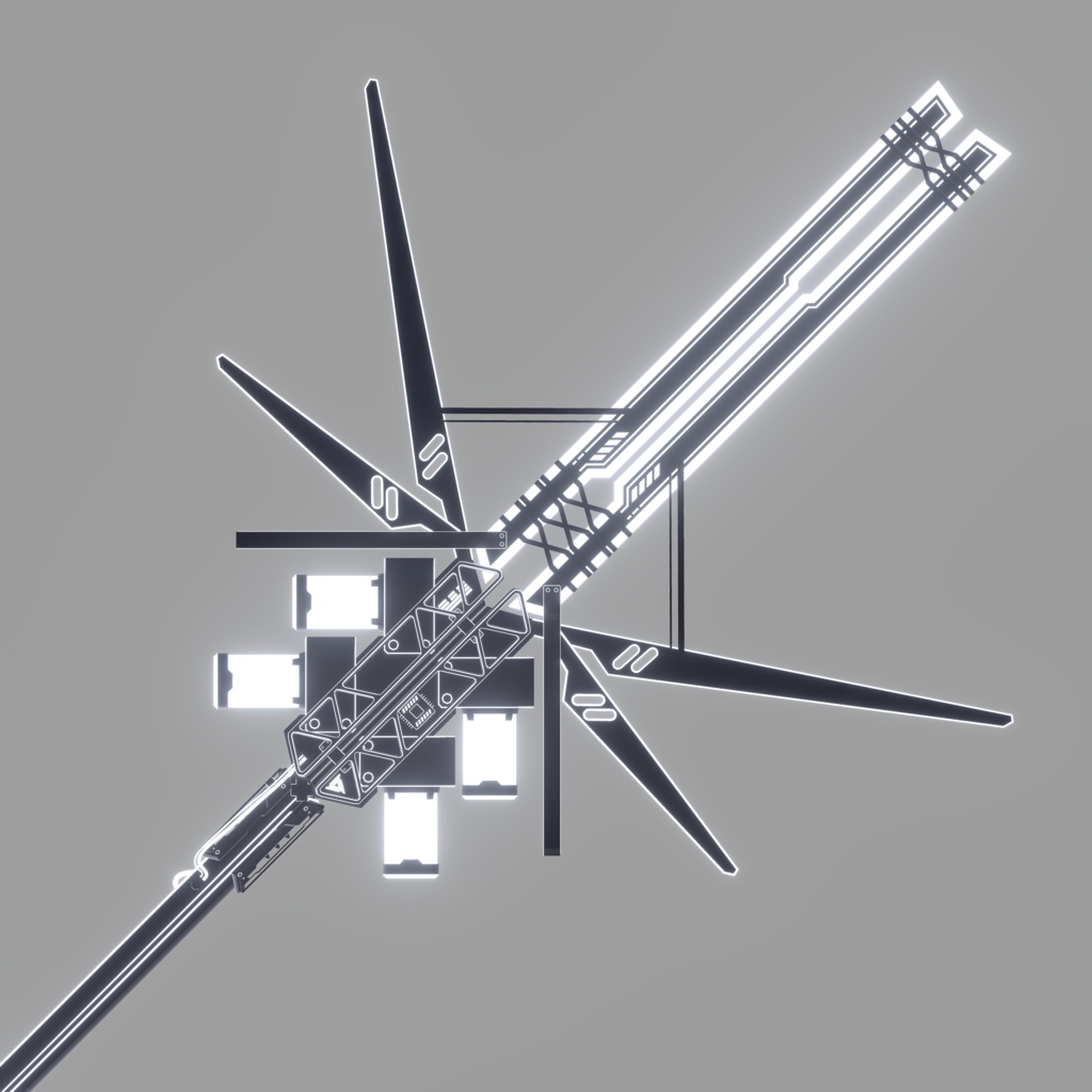 Ixia-Wand【オリジナル3Dモデル】